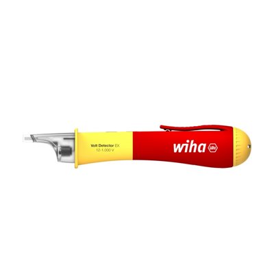 Wiha Single-pole, non-contact voltage tester volt detector, explosion protected 12-1,000 VAC incl. 2x AAA batteries (44309)