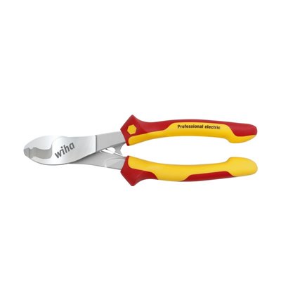 Wiha Cable cutter Professional electric  with switchable opening spring  180 mm, 7" (43660)