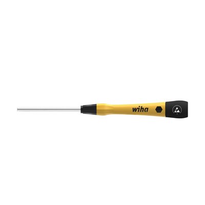 Wiha Fine screwdriver PicoFinish® ESD Hex nut driver 2.5 mm x 60 mm (43686)