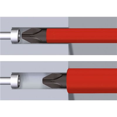 Wiha slimBit electric bit Slotted 1.5 mm x 75 mm (43114)