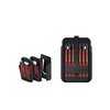 Wiha slimBit electric bit set TORX®, TORX PLUS®, 15-pcs. Incl. slimBit boxes and belt holder (43161)