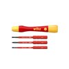 Wiha Fine screwdriver set PicoFinish® slimVario® electric 4-pcs. with slimBits (43167)