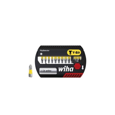 Wiha FlipSelector Y bit set, 25 mm TORX® 14-pcs. 1/4" C6,3 (41828)