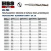 HSS PRO metal drill bit 19.0x135/198mm with 13mm Irwin 10502415 handle.