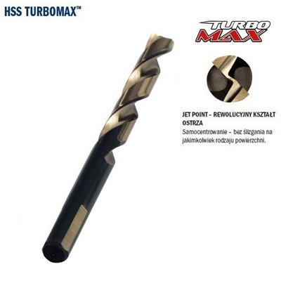 TurboMax metal drill bit 8.0x70/117mm Irwin 10502225.
