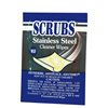 SCRUBS cleaning cloths for stainless steel, 21x30cm, yellow, 1 piece.