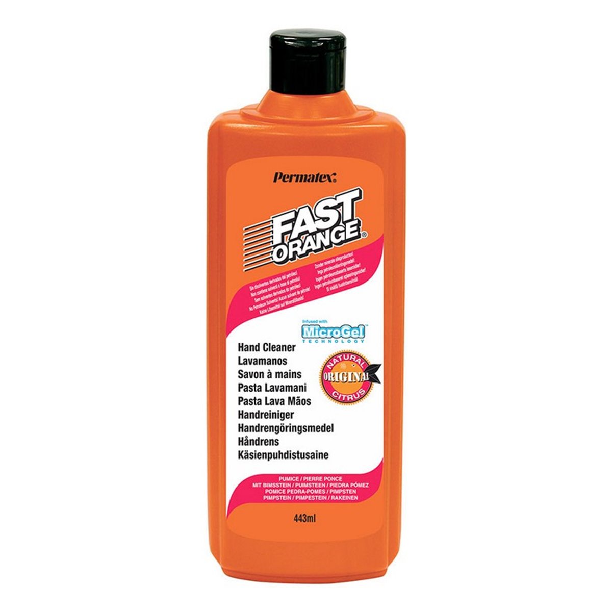 Natural hand cleaner Permatex Fast Orange, 443ml