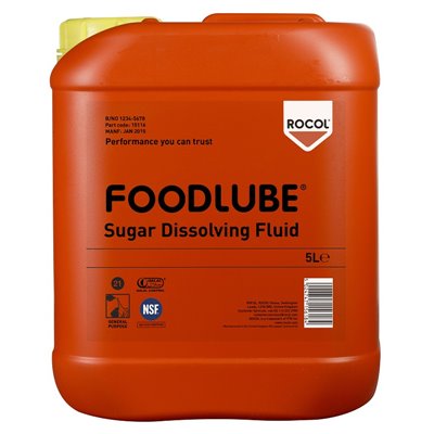 FOODLUBE Sugar Dissolving Fluid Rocol 5l RS15116
