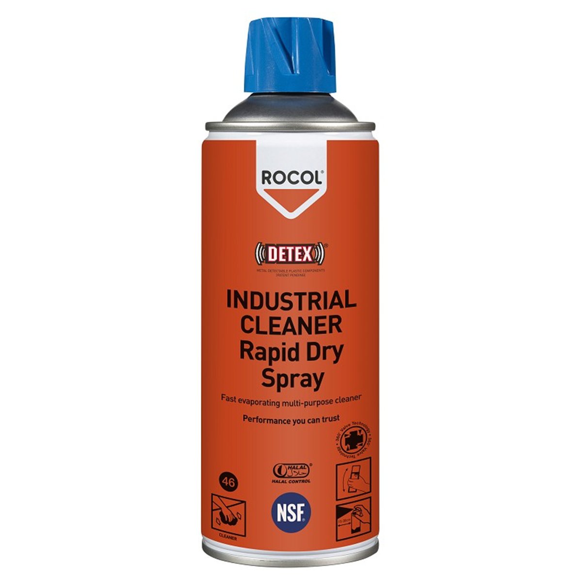 Industrial Cleaner Rapid Dry Spray Rocol 300ml RS34131