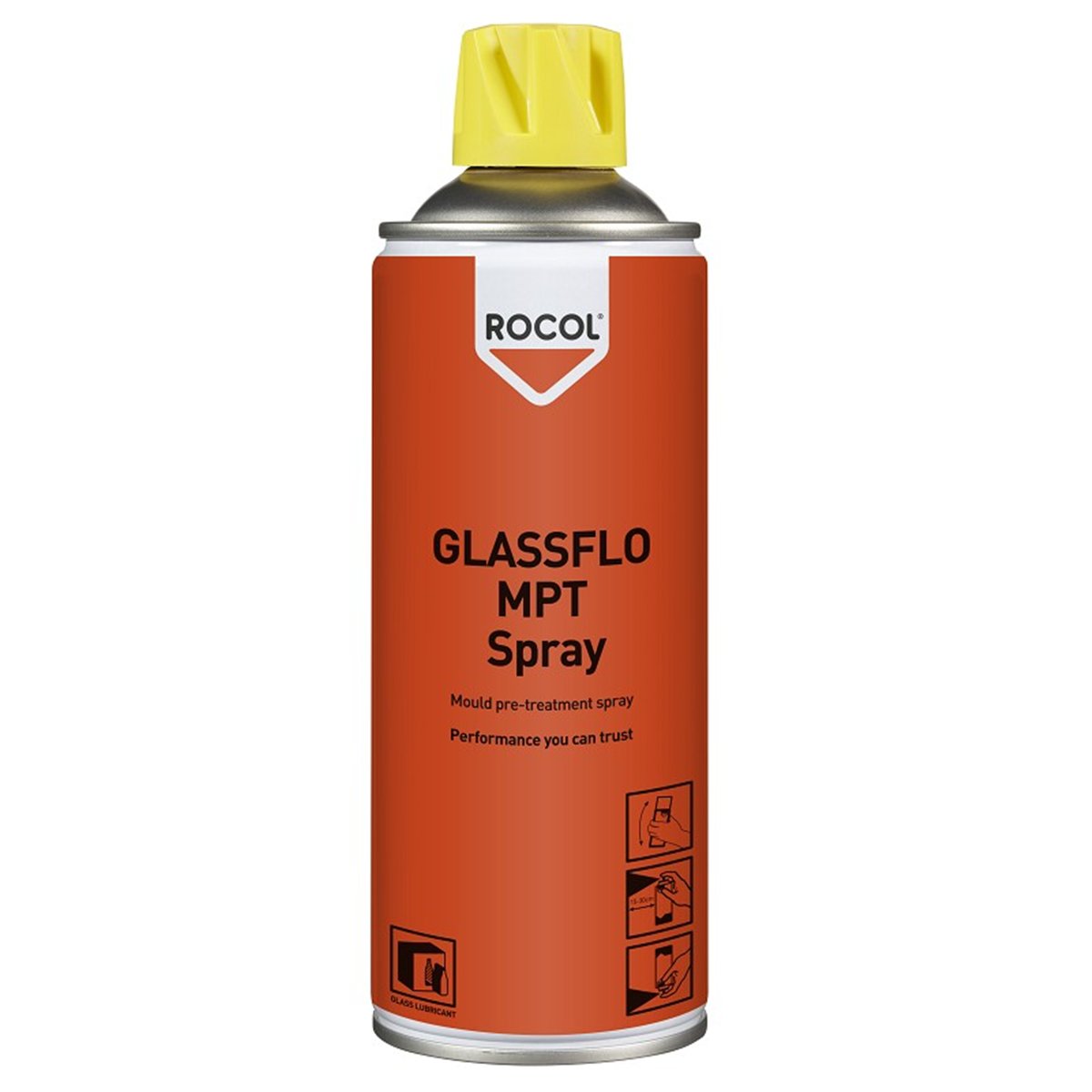 GLASSFLO MPT Spray Rocol 400ml RS78871