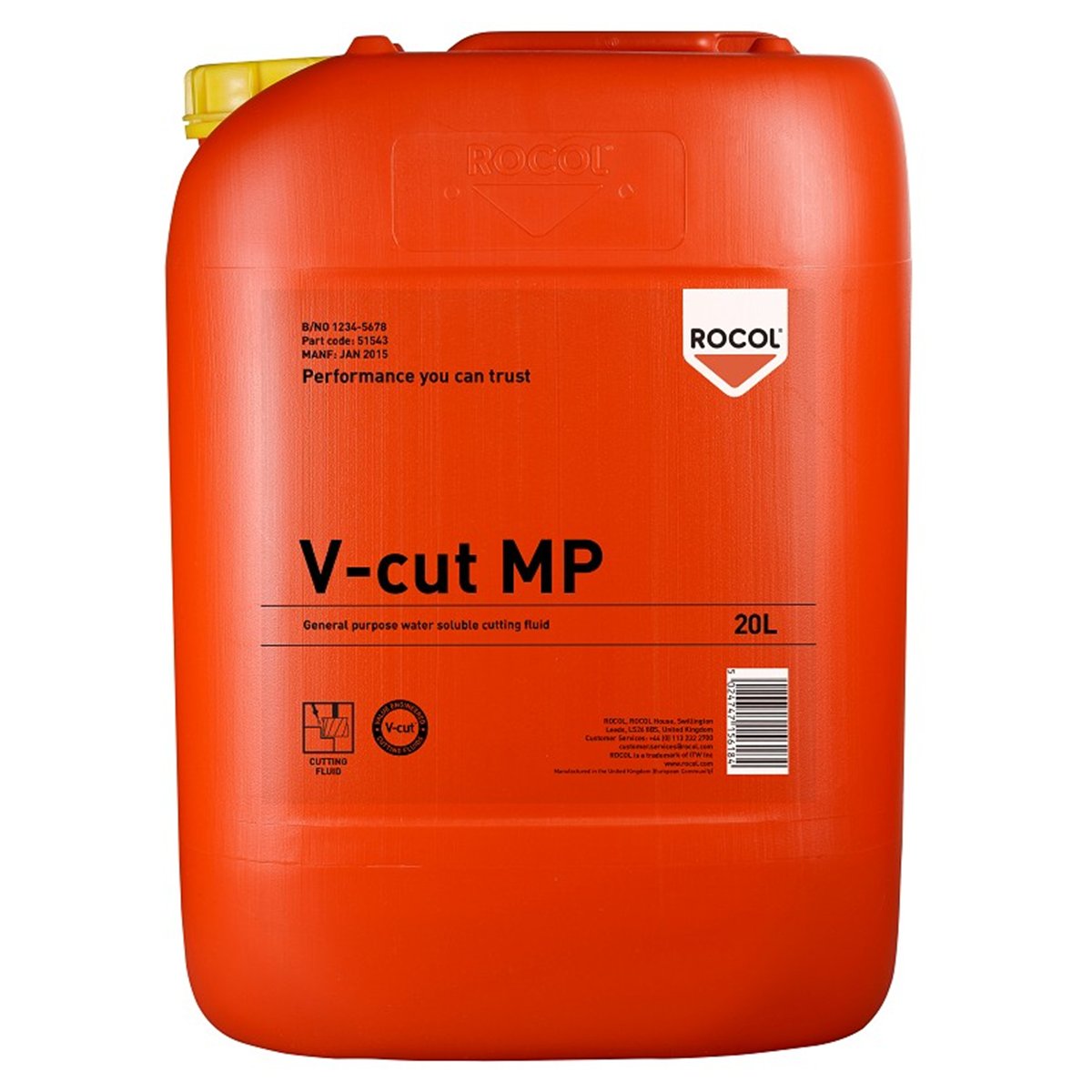 V-cut MP Rocol 20l RS51543