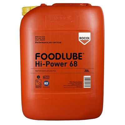 FOODLUBE Hi-Power 68 Rocol 20l RS16005