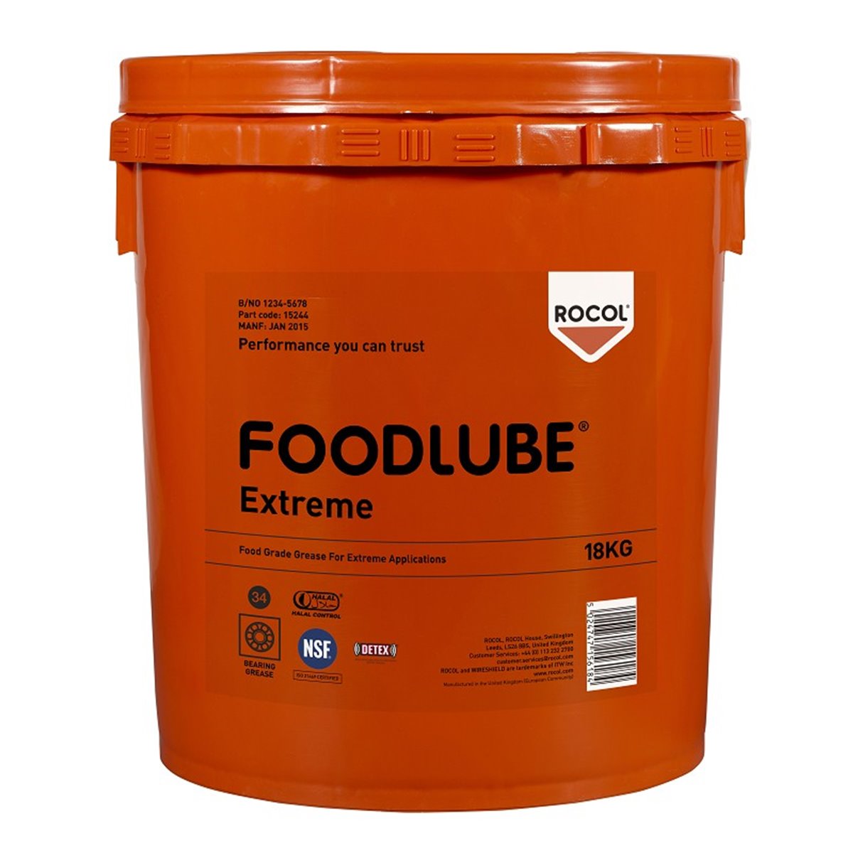 FOODLUBE Extreme Rocol 18kg RS15244