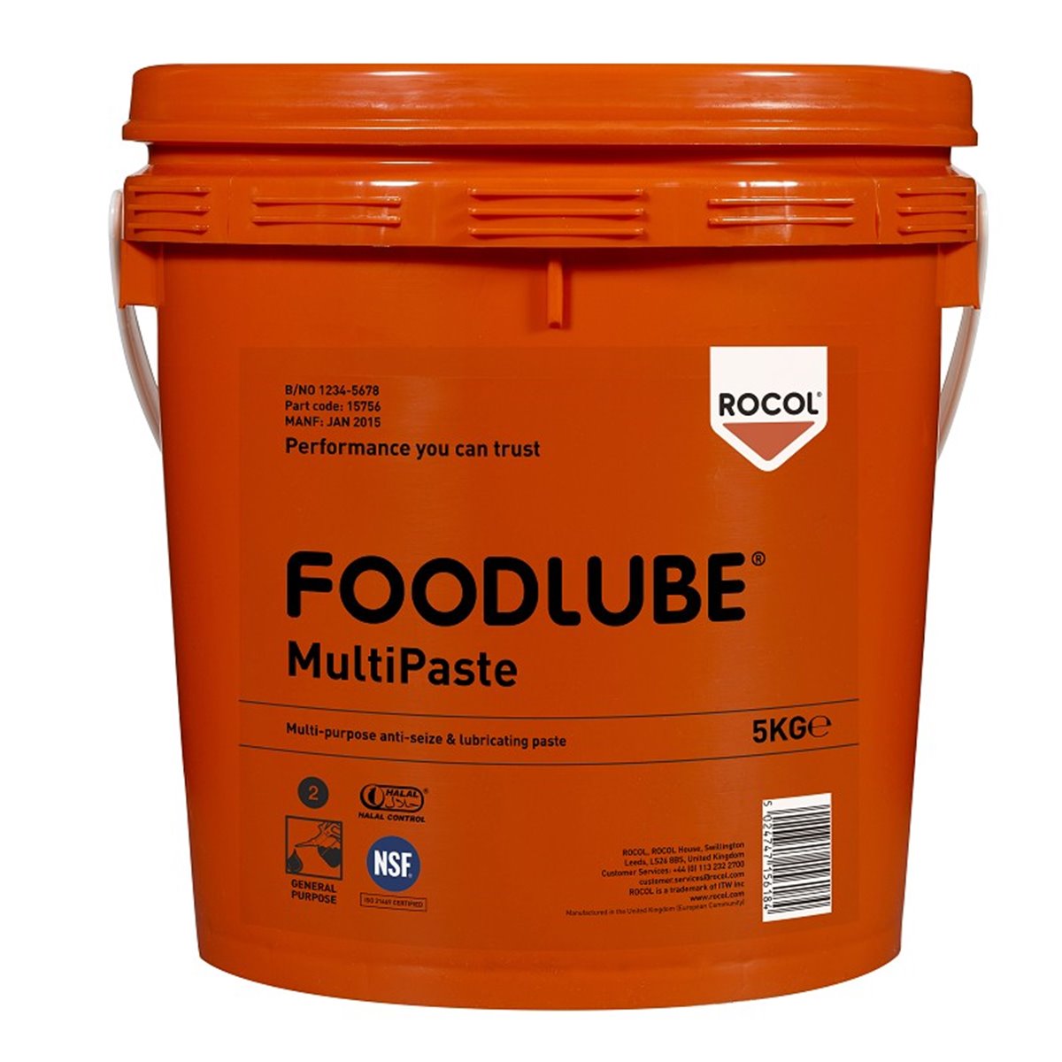 FOODLUBE MultiPaste Rocol 5kg RS15756