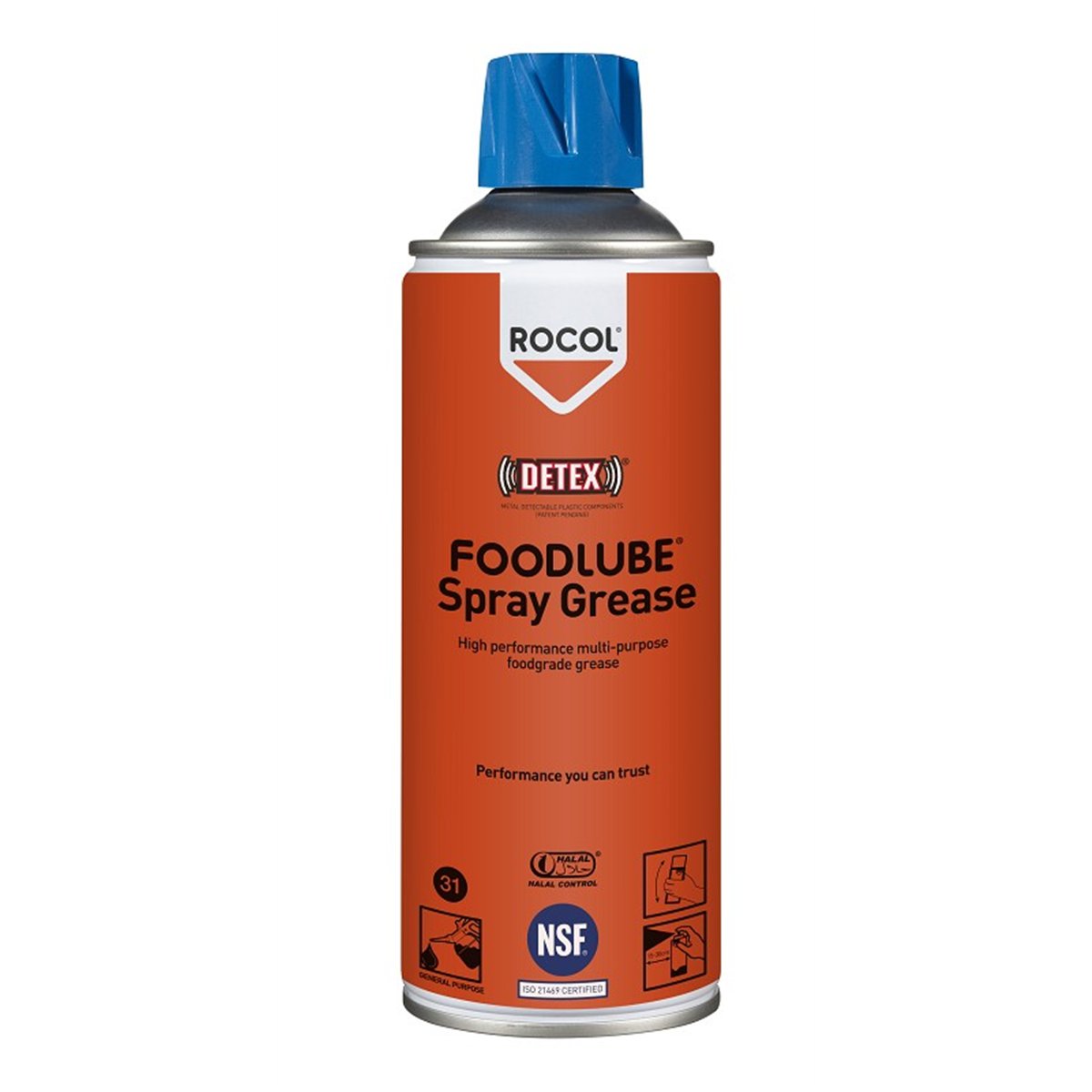 FOODLUBE Spray Grease Rocol 400ml RS15030