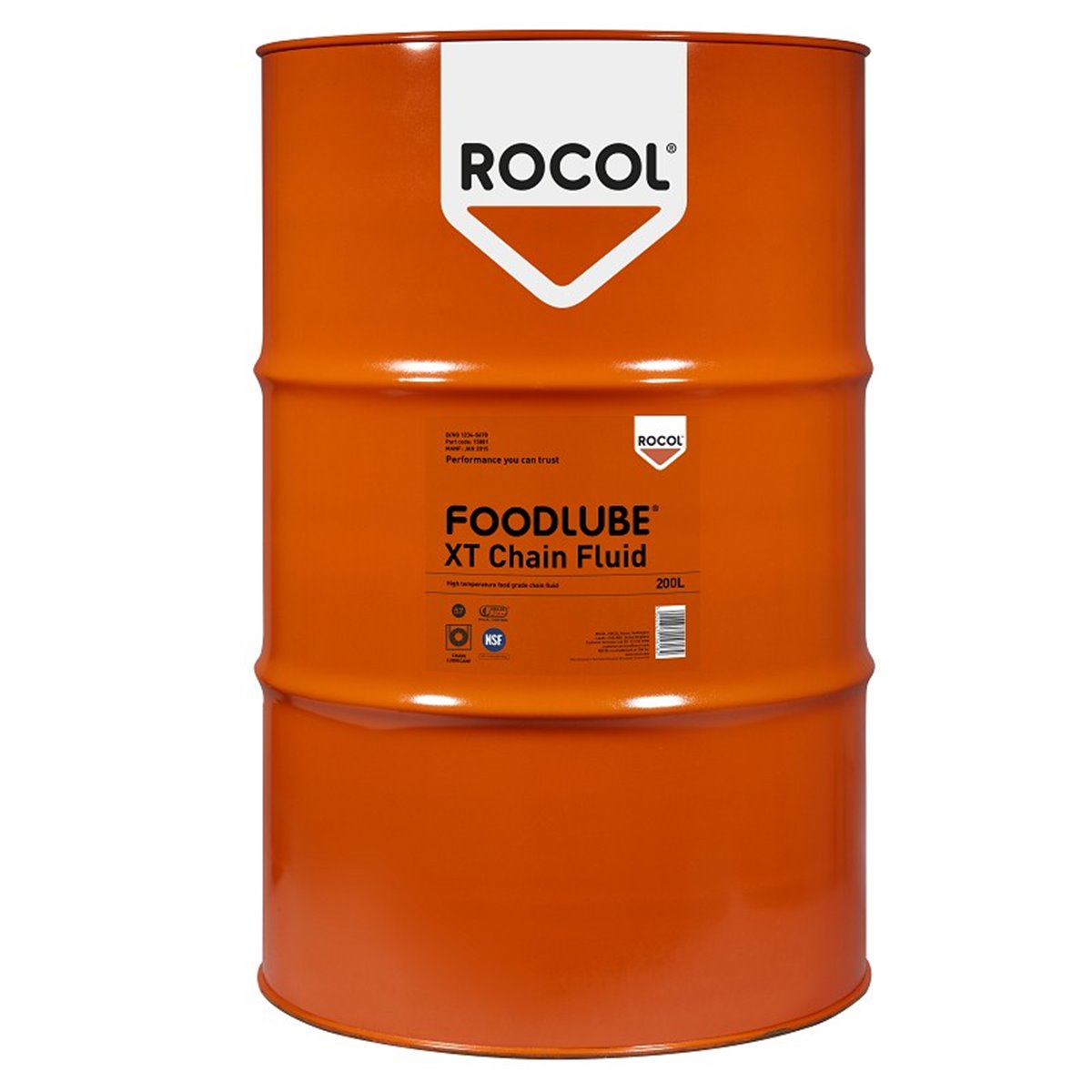 FOODLUBE XT Chain Fluid Rocol 200l RS15801