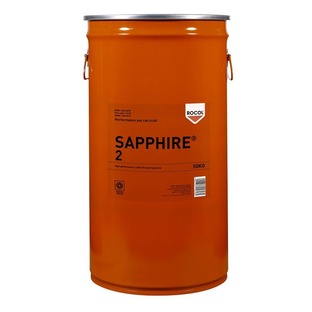 SAPPHIRE 2 BEARING GREASE Rocol 50kg RS12178