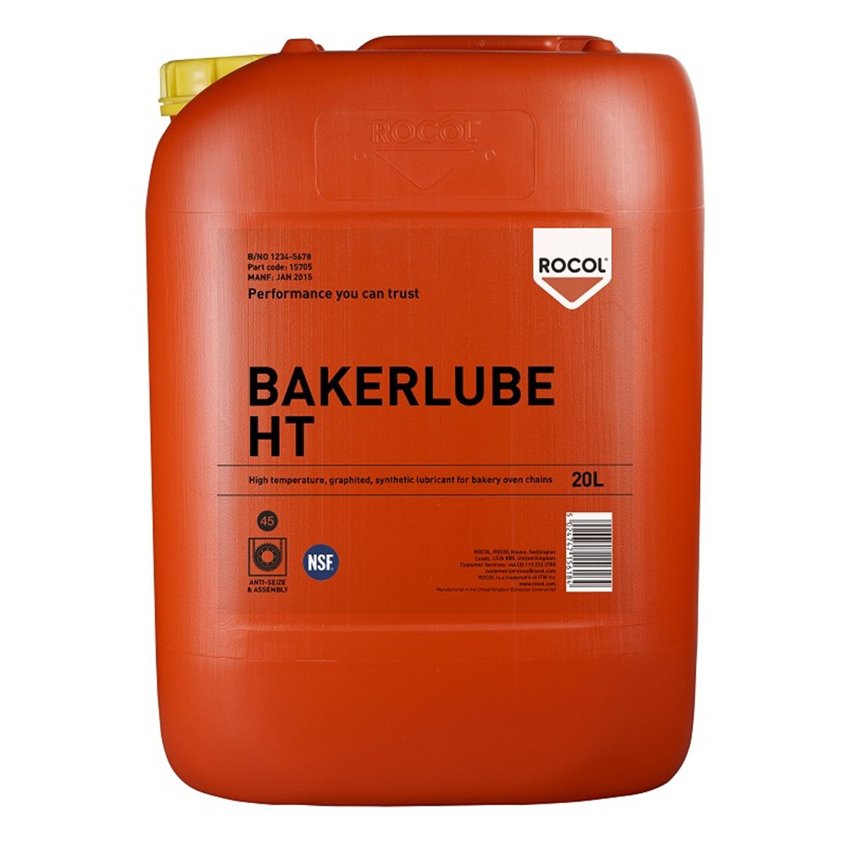 BAKERLUBE HT Rocol 20l RS15705