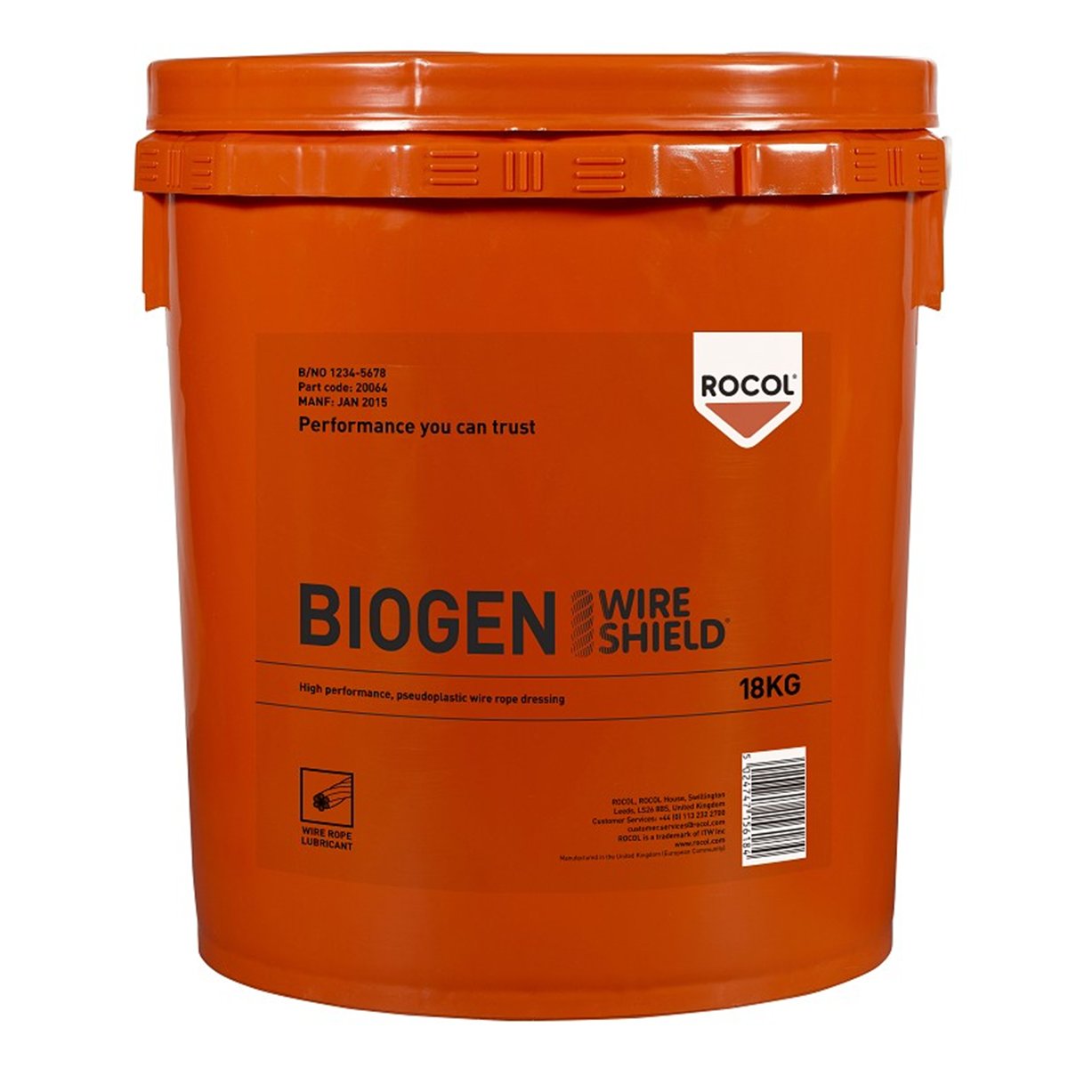 BIOGEN WIRESHIELD Rocol 18kg RS20064