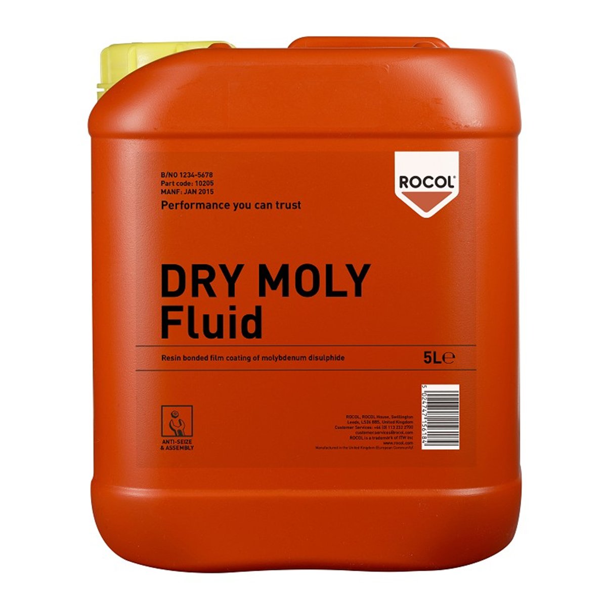 DRY MOLY Fluid Rocol 5l RS10205