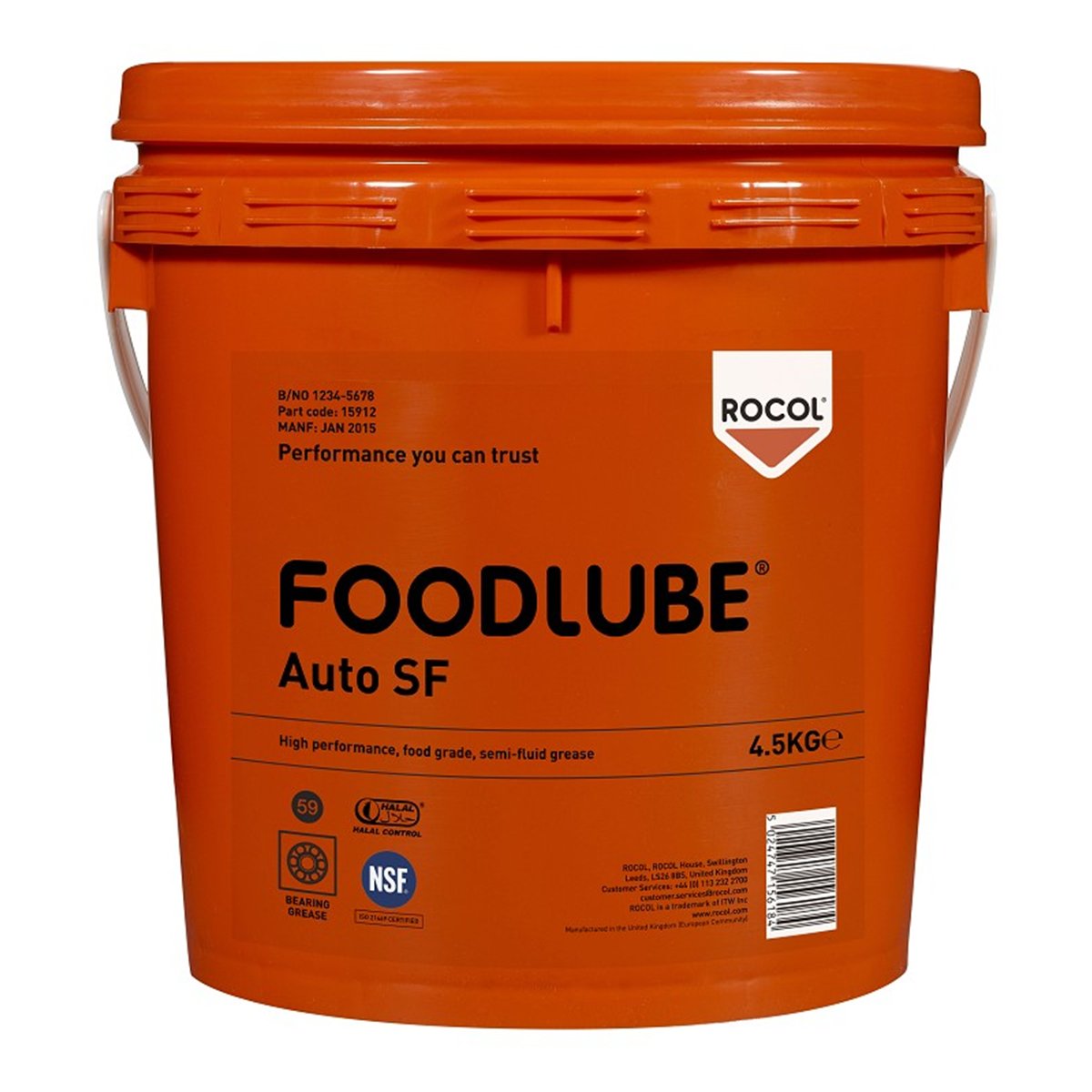 FOODLUBE Auto SF Rocol 4kg RS15912