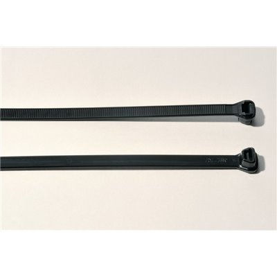 Cable tie X250R-PA66W-BK, 13x535mm, black, 50 pcs. HellermannTyton