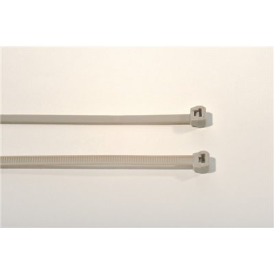 Cable tie PT220-PEEK-BGE, 4.7x220mm, high temperature resistant, beige, 100 pcs. HellermannTyton