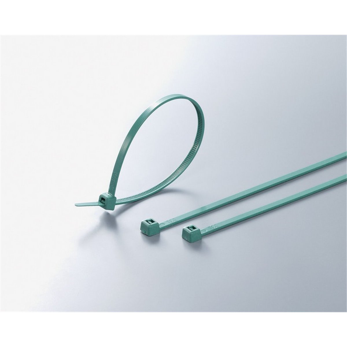 Cable tie, detectable MCTS150-PA66MP+-GN, 3.5x153mm, green, 100 pcs. HellermannTyton