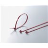 Cable tie, detectable MCTS150-PA66MP+-BN, 3.5x153mm, rust-colored, 100 pcs. HellermannTyton