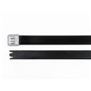 Stainless steel cable tie MBT17XHFC-SP/SS316-BK, 12.3x434mm, black, 50 pcs. HellermannTyton