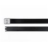 Stainless steel cable tie MBT27UHFC-SP/SS316-BK, 16x681mm, black, 50 pcs. HellermannTyton