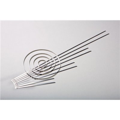 Stainless steel cable tie MST200S-SS304-ML, 5.9x207mm, 100 pcs. HellermannTyton