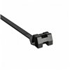 Cable tie TAS120M-PA66HIRHSUV-BK with spacer, 12.7x270mm, black, 500 pcs. HellermannTyton