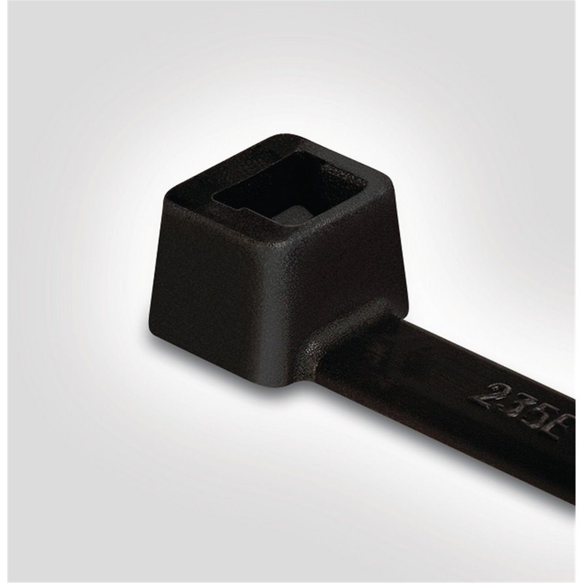 Cable tie 205x2,5 T18L-PA66-BK, 2.5x205mm, black, 100 pcs. HellermannTyton