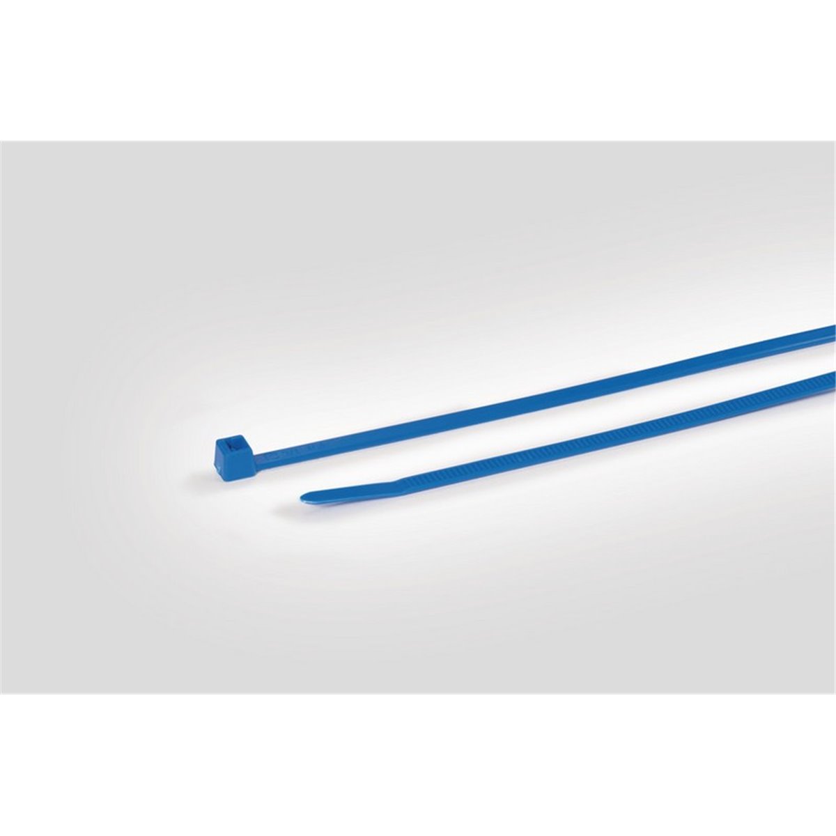 Cable tie T50R-PA66-BU, 4.6x200mm, blue, 100 pcs. HellermannTyton