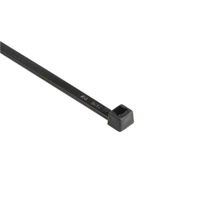 Cable tie T50R-PP-BK, 4.6x202mm, black, 1000 pcs. HellermannTyton