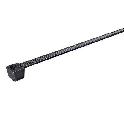 Cable tie T50R-PA66HS-BK, 4.6x200mm, black, 100 pcs. HellermannTyton