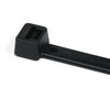 Cable tie T50R-PA66HS-BK, 4.6x200mm, black, 100 pcs. HellermannTyton