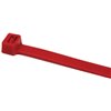 Cable tie T50L-PA66-RD, 4.6x390mm, red, 100 pcs. HellermannTyton
