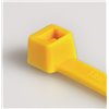 Cable tie T50L-PA66-YE, 4.6x390mm, yellow, 100 pcs. HellermannTyton