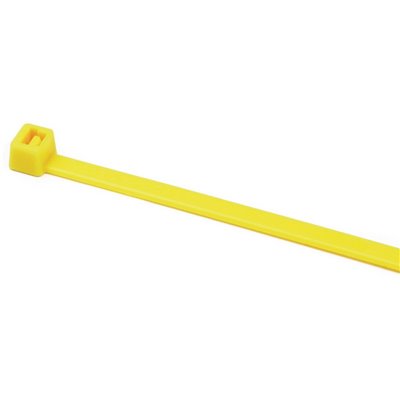 Cable tie T50L-PA66-YE, 4.6x390mm, yellow, 100 pcs. HellermannTyton