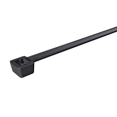 Cable tie T120I-PA66HIR(S)-BK, 7.6x300mm, black, 100 pcs. HellermannTyton