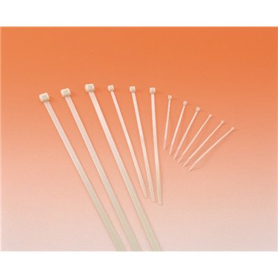 Cable tie T120XM-PA66HS-NA, 7.6x600mm, natural, 50 pcs. HellermannTyton