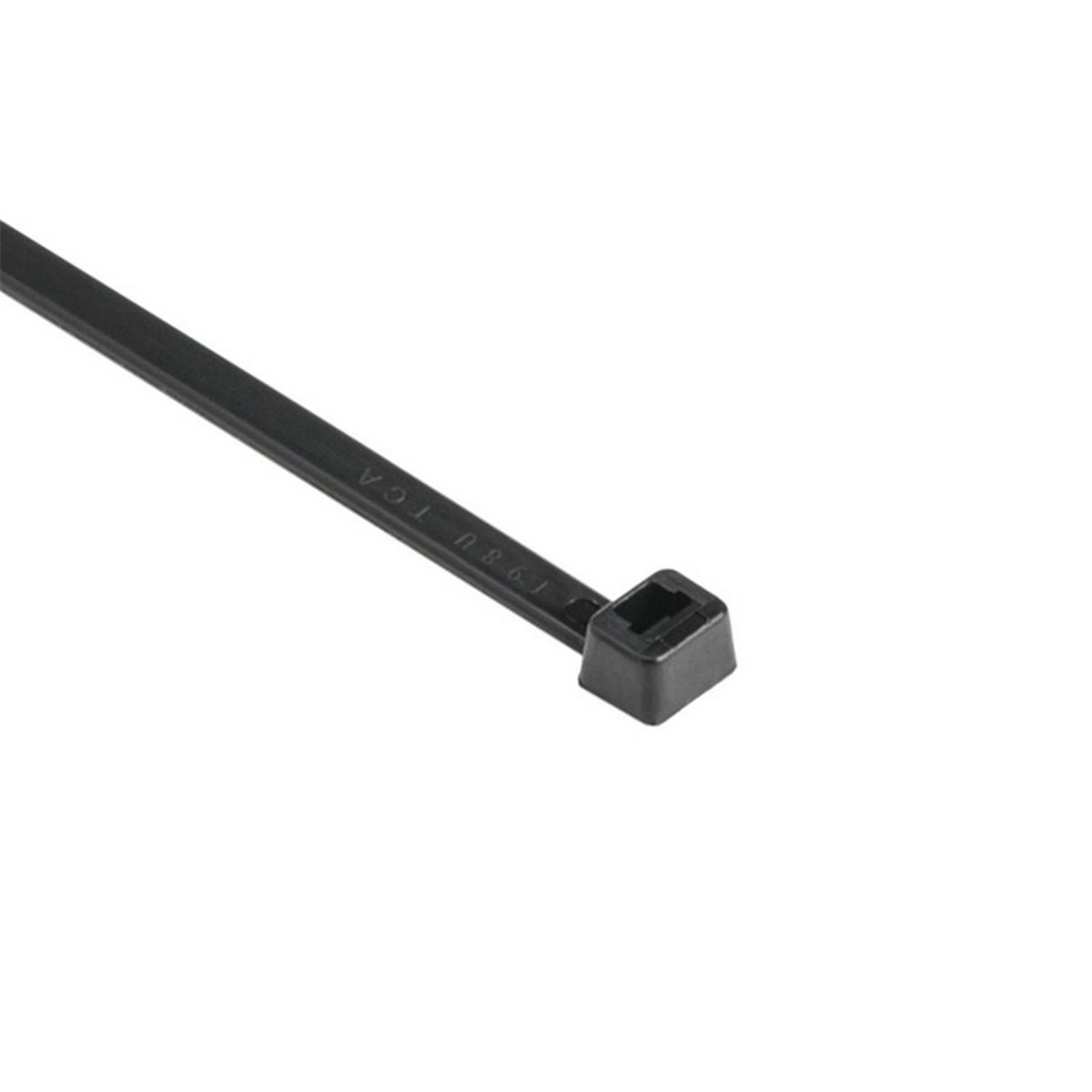 Cable tie T150XL-PA66W-BK, 8.9x1095mm, black, 25 pcs. HellermannTyton