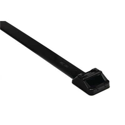 Cable tie T250L-PA66-BK, 12.4x880mm, black, 25 pcs. HellermannTyton