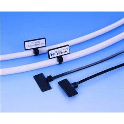 Identification cable tie 100x2,5 IT18FL-N66-BK 100pcs. HellermannTyton 111-81910