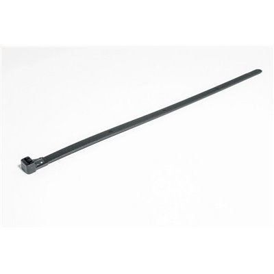 Releasable cable tie REL180-PA66-BK, 6.5x180mm, black, 100 pcs. HellermannTyton
