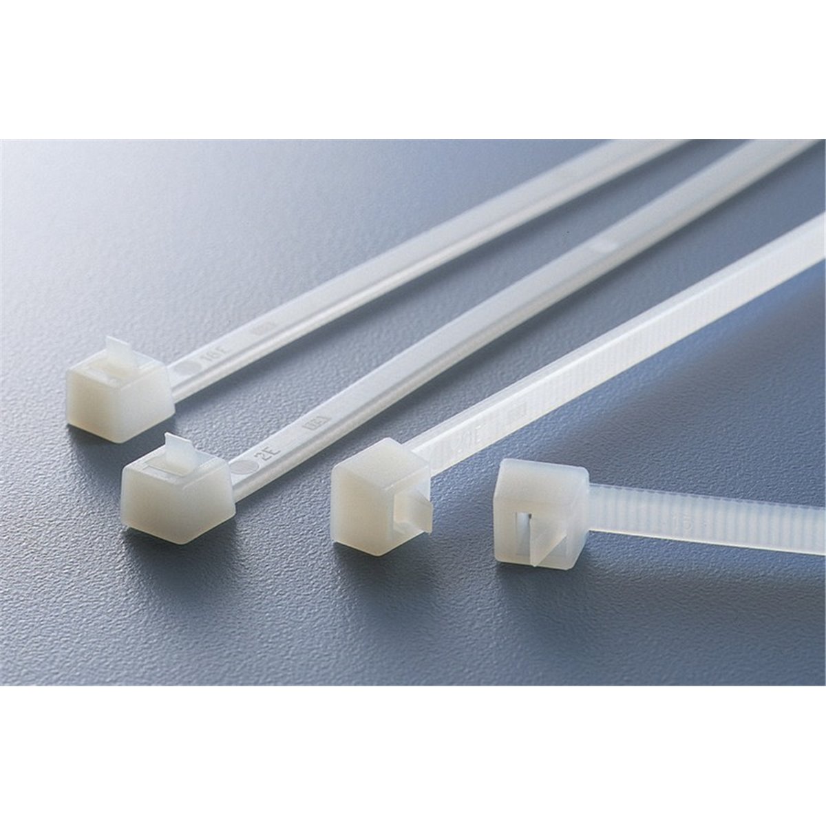 Releasable cable tie RELK2M-PA66-NA, 4.6x250mm, natural, 100 pcs. HellermannTyton