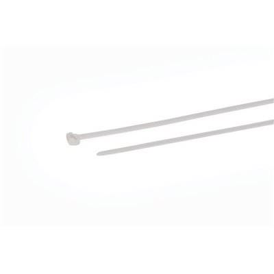 Cable tie T30LOS-PA66V0-WH 3.4x200mm, white, 100 pcs. HellermannTyton