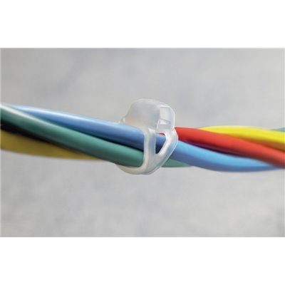 Cable tie V100R-PA46-GY 2.45x102.5mm, grey HellermannTyton